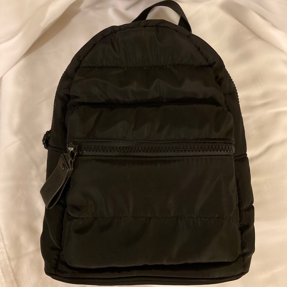 Mossimo Mini Black Puffy Backpack
